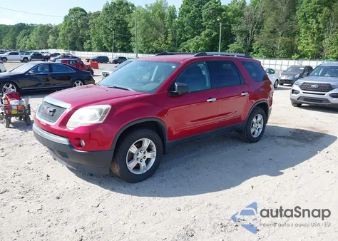 2012 GMC Acadia Sle from USA, damaged, VIN 1GKKRPEDXCJ145455